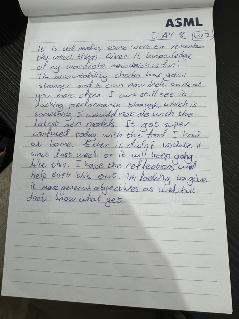 Day 8 handwritten notes