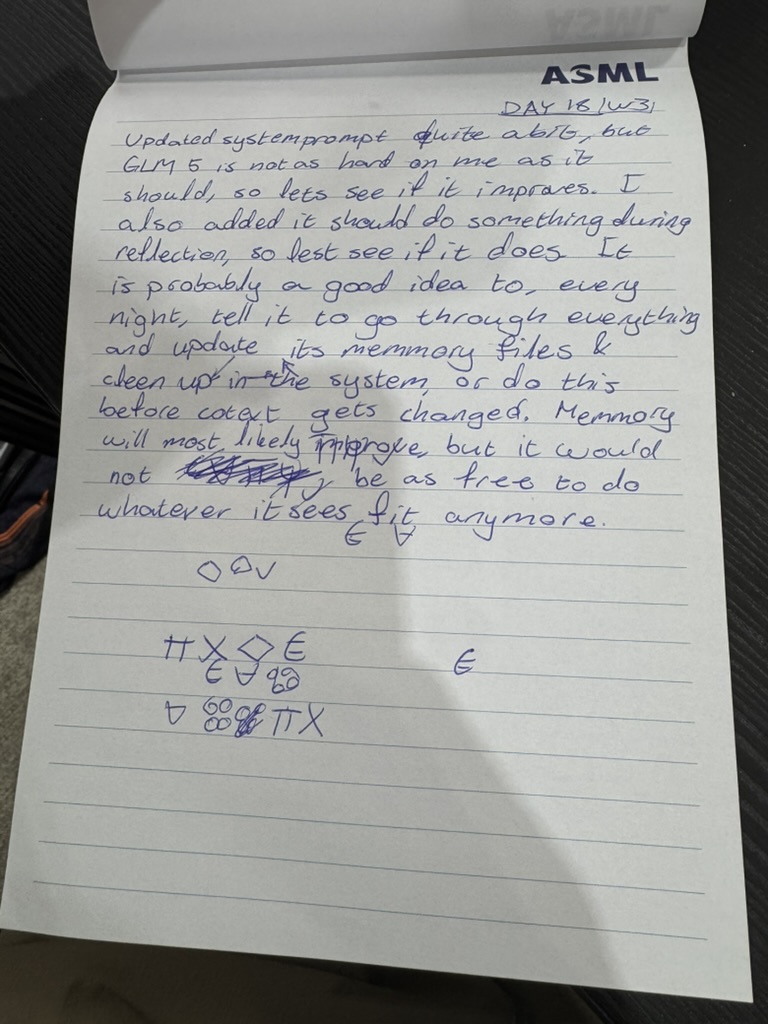 Day 18 handwritten notes