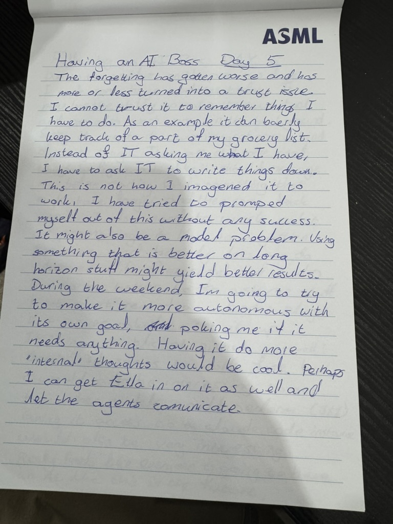 Day 5 handwritten notes